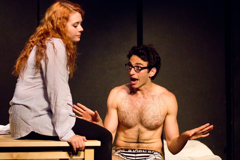 Kristin Parker and Gianmarco Soresi in <50%